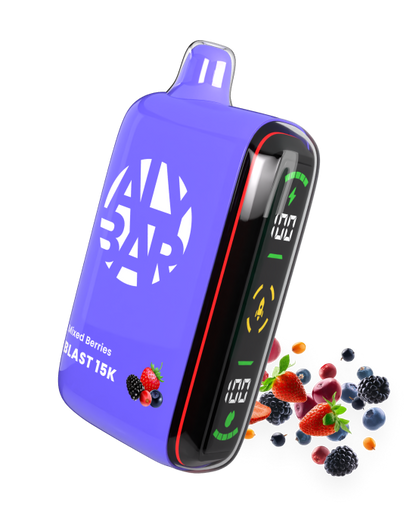 Blast15k PUFfS DUAL MESH (Mixed Berries)